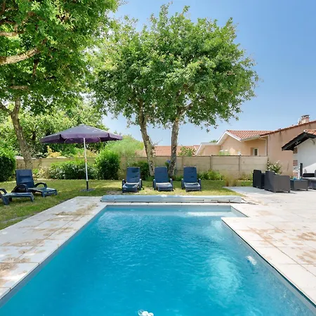 Superbe Maison + Piscine Proche Plage Du Betey